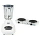 thumbnail image 1 of Combo Licuadora 7 vel Vaso de Vidrio mas Parrilla Electrica Doble Disco Taurus TRINITY, 1 of 1