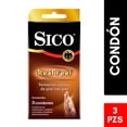 thumbnail image 1 of Condones Sico Poliisopreno SICO Real Feel Skin Sin Látex, 1 of 1
