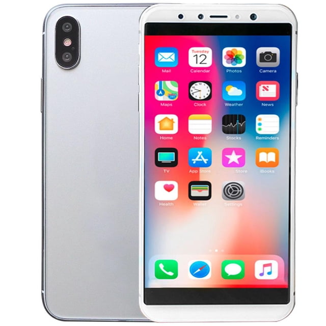 Celular Hiphone X Doble Sim 8gb Pantalla 5' 8mp Sensor Smile Face Flash Frontal Desbloqueado VAK VM-HIPHONEX-B