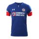 thumbnail image 1 of Jersey Cruz Azul Casa 18/19 S/N Azul y Blanco Talla M Under Armour version jugador, 1 of 1