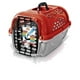 thumbnail image 1 of Transportadora para Perro No. 4 Plast Pet Rojo, 1 of 1
