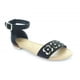 thumbnail image 1 of SANDALIA PARA MUJER 4016-046368 NEGRO REDBERRY TALLA: 25.00, 1 of 1
