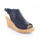thumbnail image 1 of SANDALIA PARA MUJER 2573-045704 AZUL RAFAEL FERRIGNO TALLA: 24.00, 1 of 1
