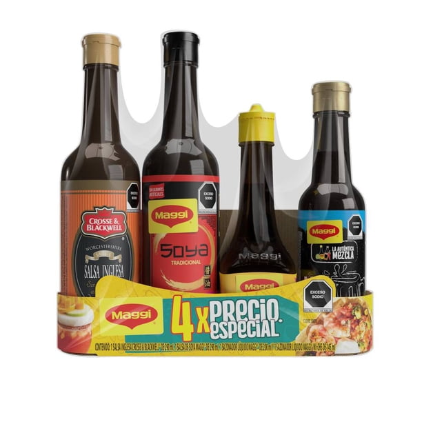 Pack Sazonadores y Salsas Maggi 4 pzas